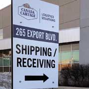 outdoor directional sign